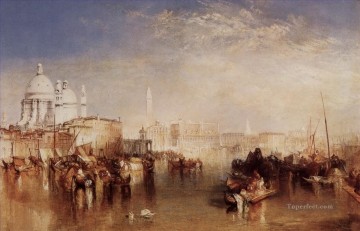 ジョセフ・マロード・ウィリアム・ターナー Painting - ジュデッカ運河ターナーから見たヴェネツィア